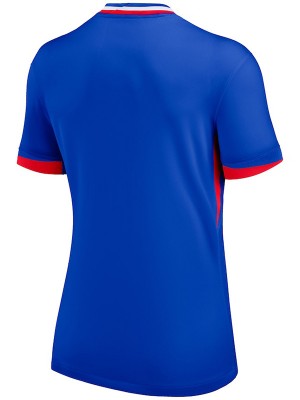 France maillot féminin domicile premier uniforme de football féminin kit de football sportif hauts maillot coupe Euro 2024